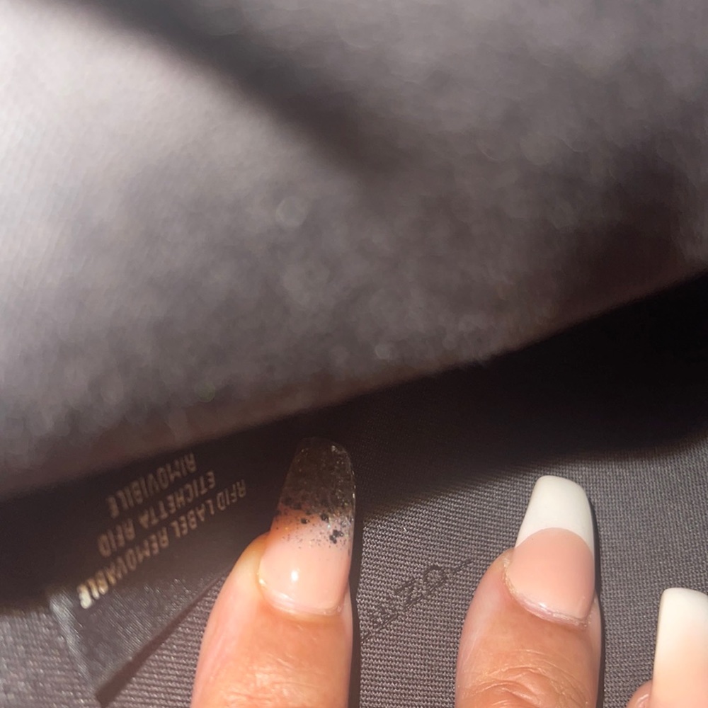 Fendi Logo Flat Pouch Clutch - Picture 7 of 10